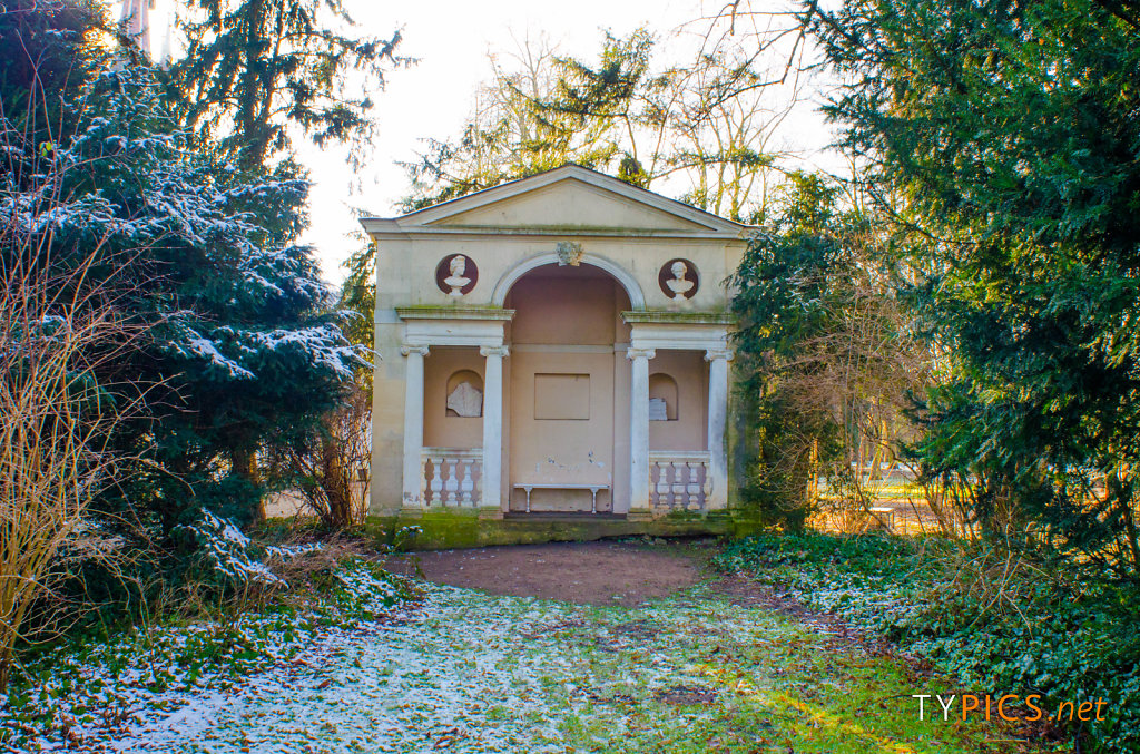 Winteraufnahmen Wörlitzer Park