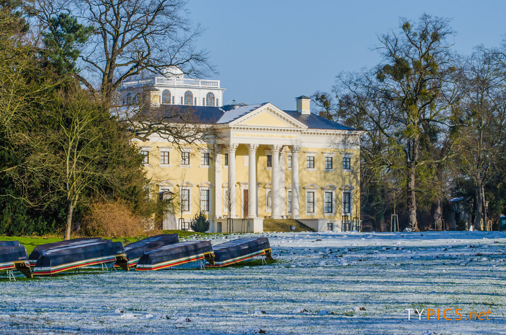 Winteraufnahmen Wörlitzer Park