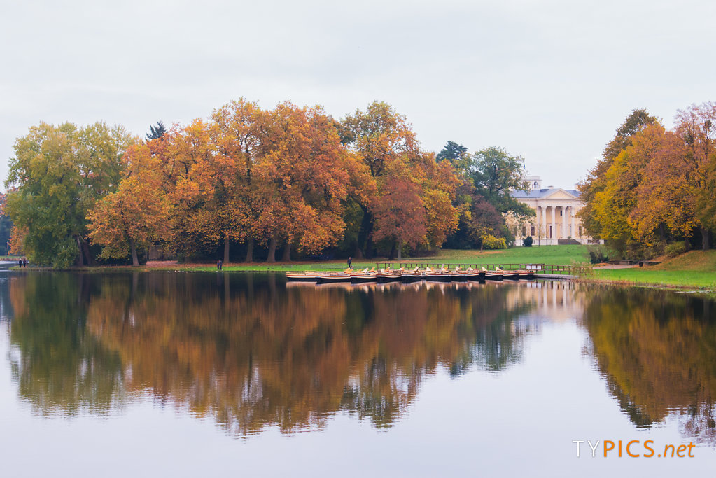 Wörlitzer Park im Herbst