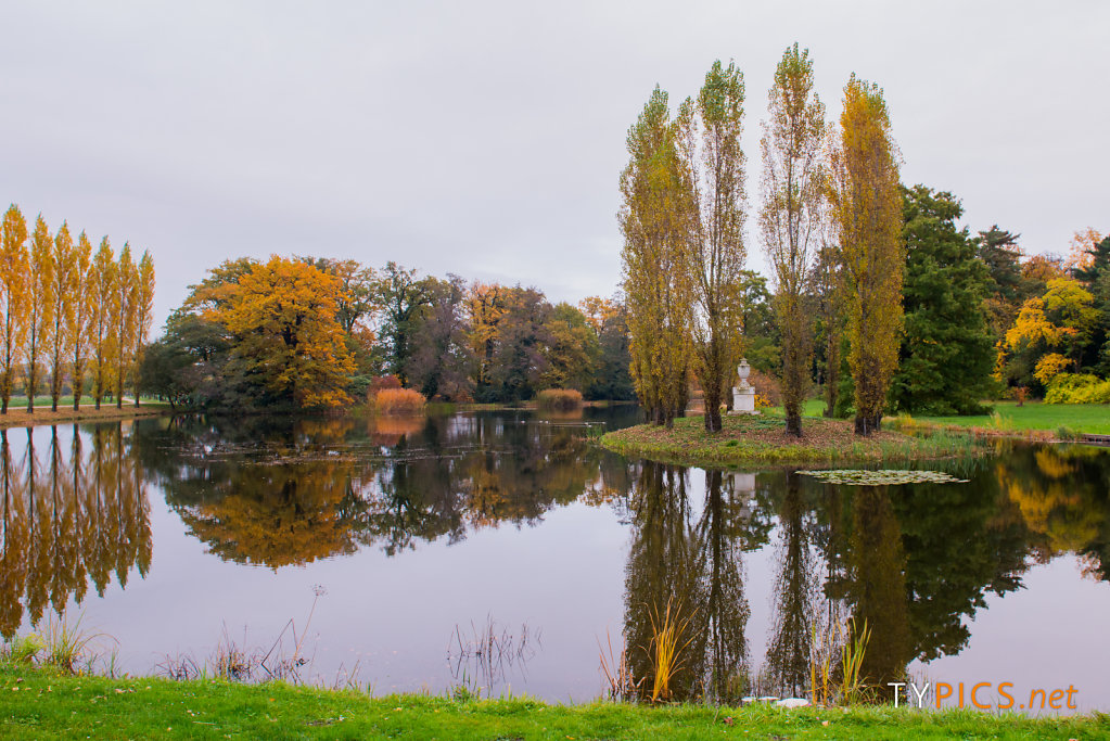 Wörlitzer Park im Herbst